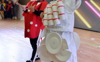 幼儿园科技环保服装 环保时装秀