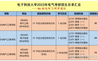 电子科技大学电气工程考研 电子电气工程学院2025年考研上线取得可喜成绩